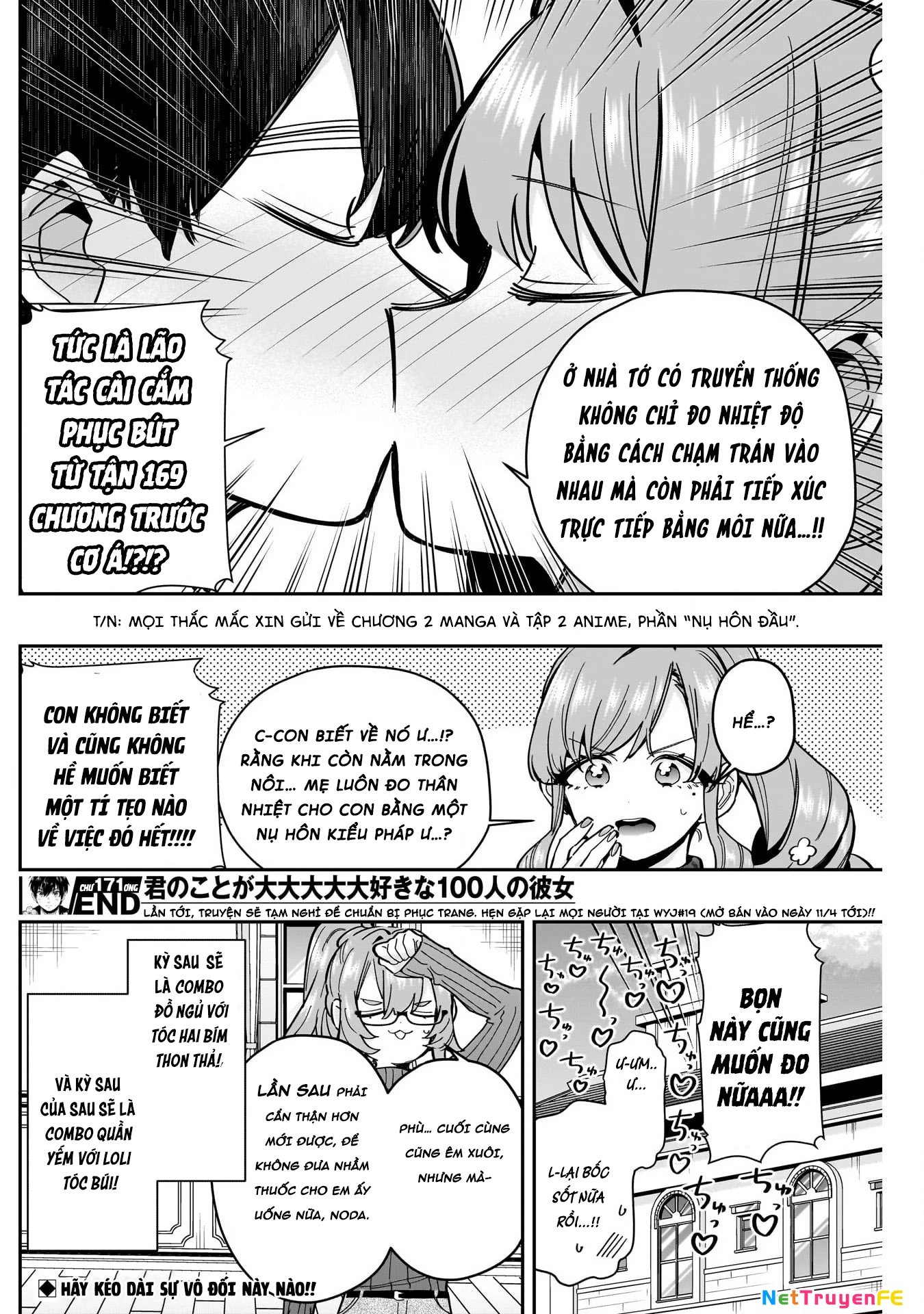 Kimi No Koto Ga Dai Dai Dai Dai Daisuki Na 100-Ri No Kanojo Chapter 171 - 19