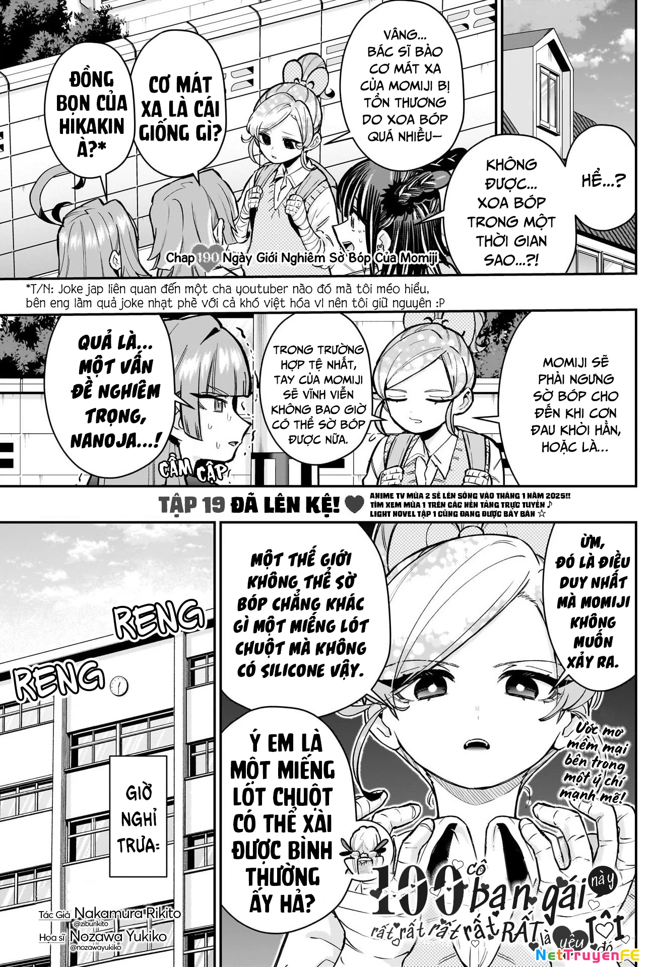 Kimi No Koto Ga Dai Dai Dai Dai Daisuki Na 100-Ri No Kanojo Chapter 190 - 2