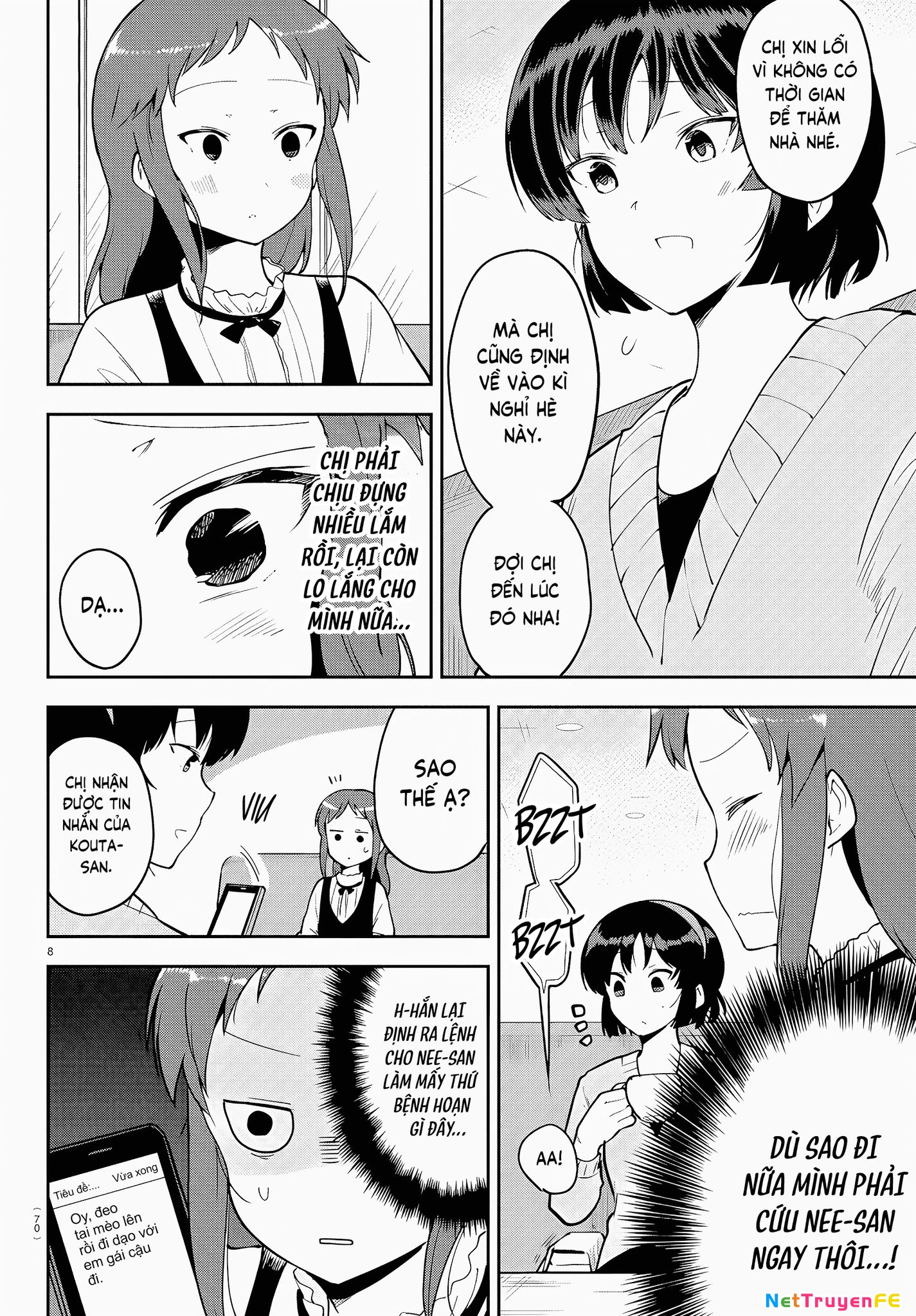 Meika-San Can't Conceal Her Emotions Chapter 56 - 8