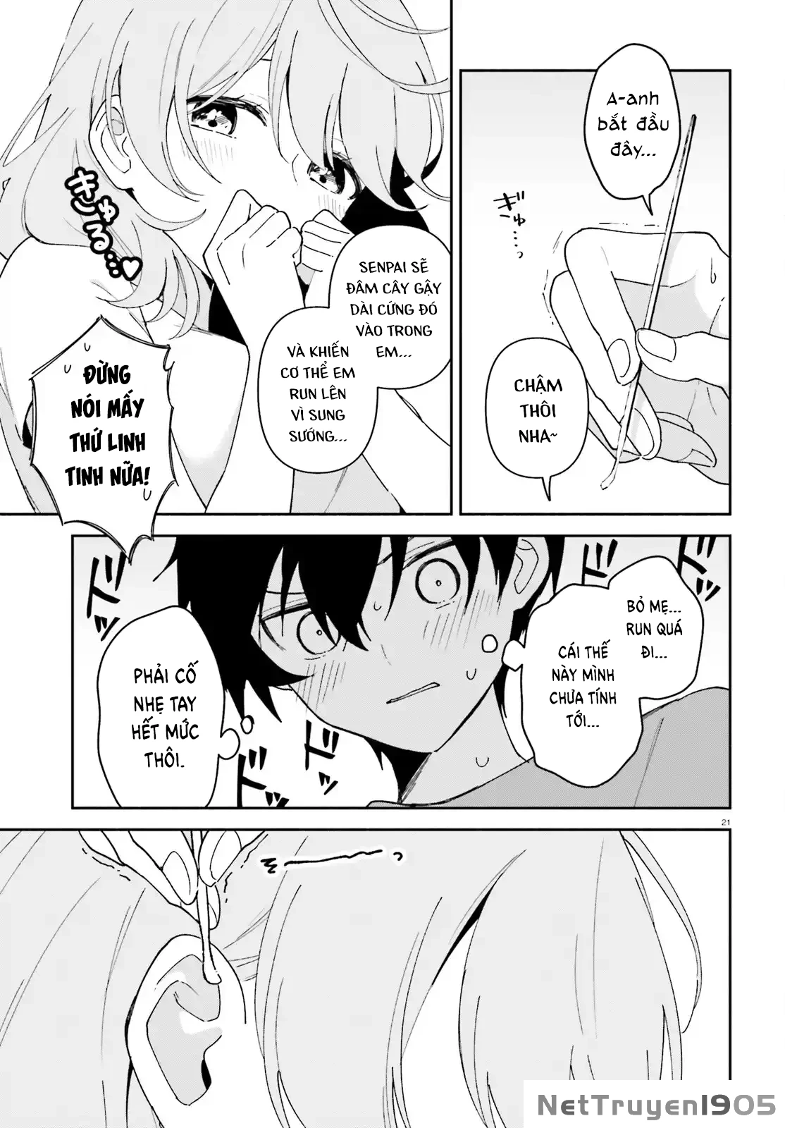 Trị Chứng Mất Ngủ Bằng Asmr Cùng Nhỏ Đàn Em Tinh Nghịch~ Chapter 7 - 21