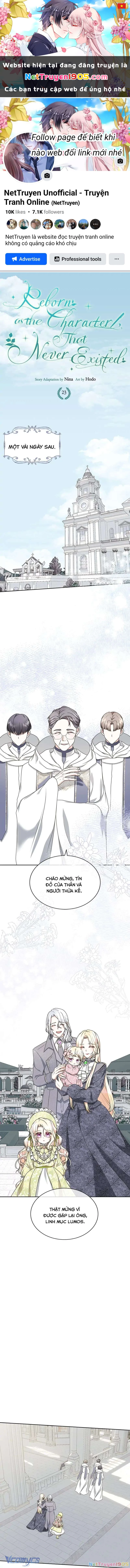 Nhân Vật Tôi Xuyên Vào, Chưa Từng Xuất Hiện Chapter 23 - 1