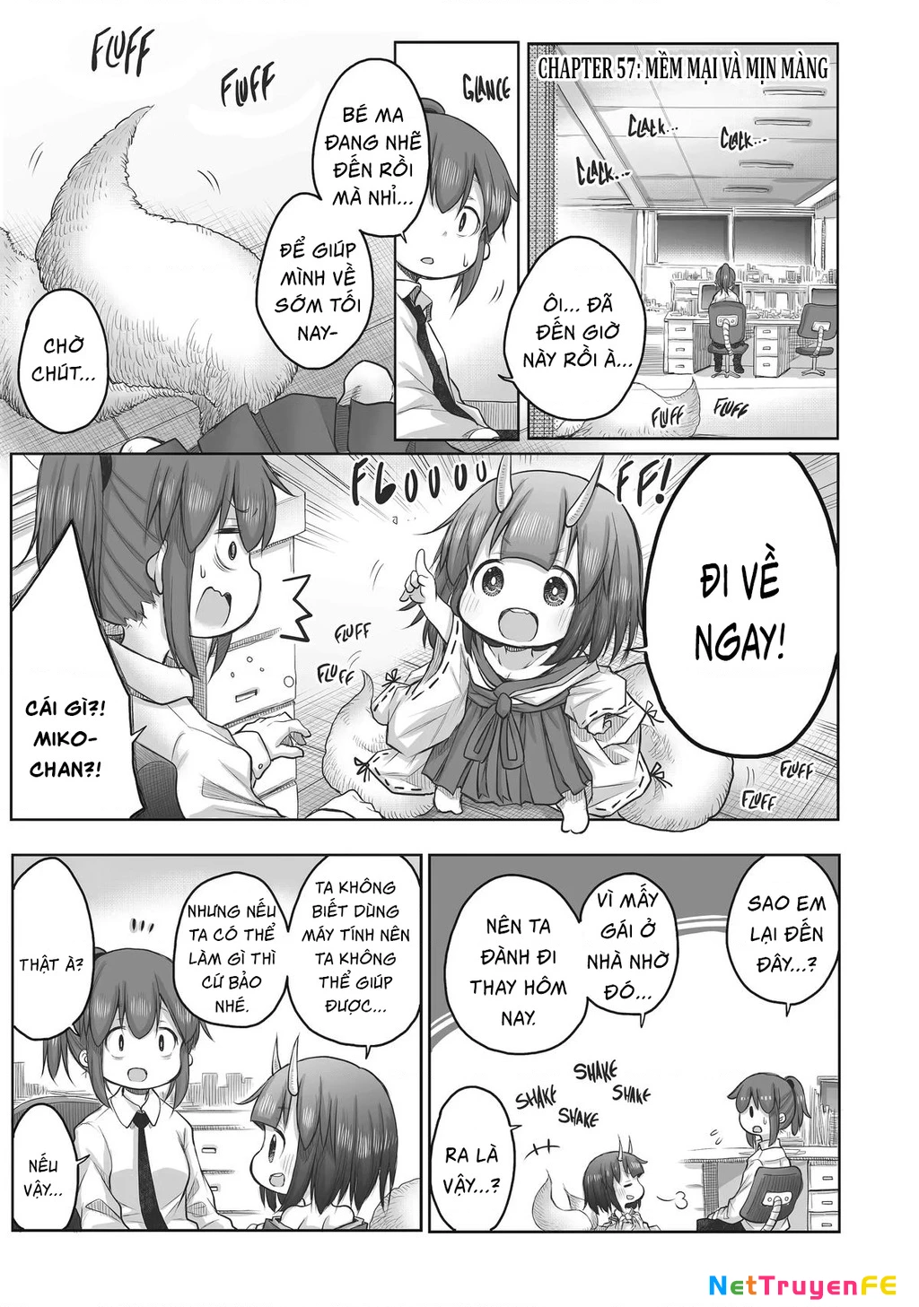 Miss Shachiku and the Little Baby Ghost Chapter 57 - 2