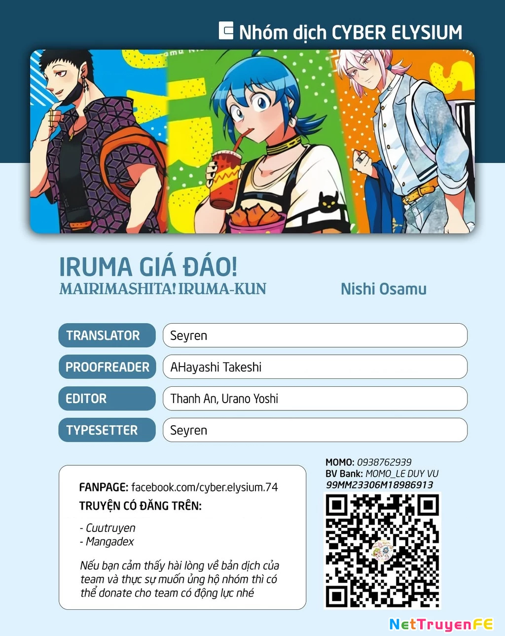 Chào Mừng Cậu Đến Trường Iruma-Kun Chapter 369 - 1