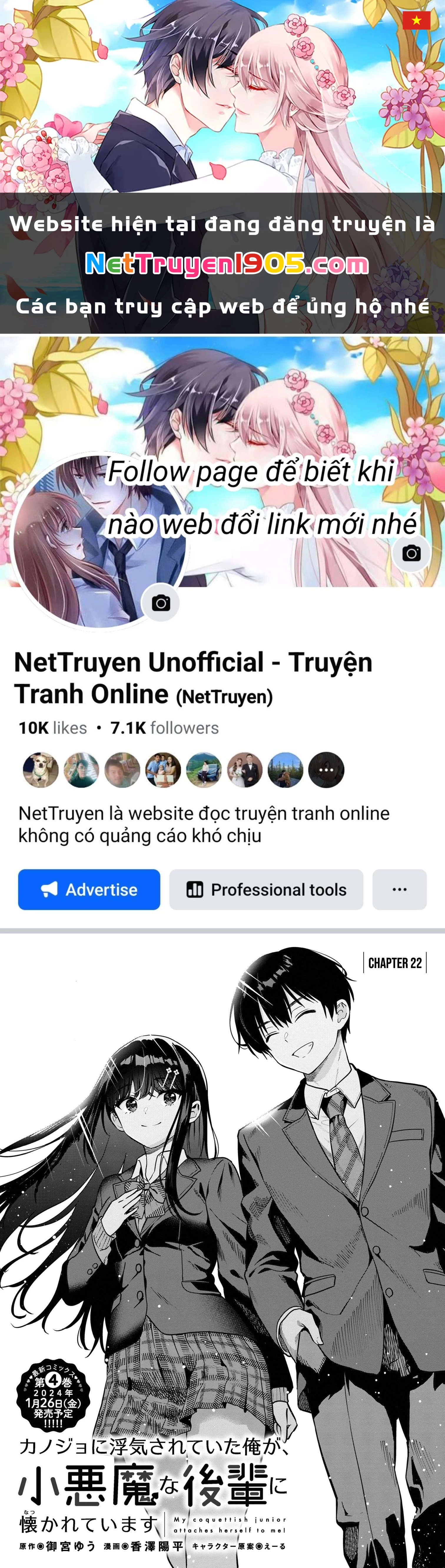 Sau Khi Bị Bạn Gái Lừa, Một Tiểu Quỷ Khoá Dưới Cứ Bám Theo Tôi. Chapter 22 - 1