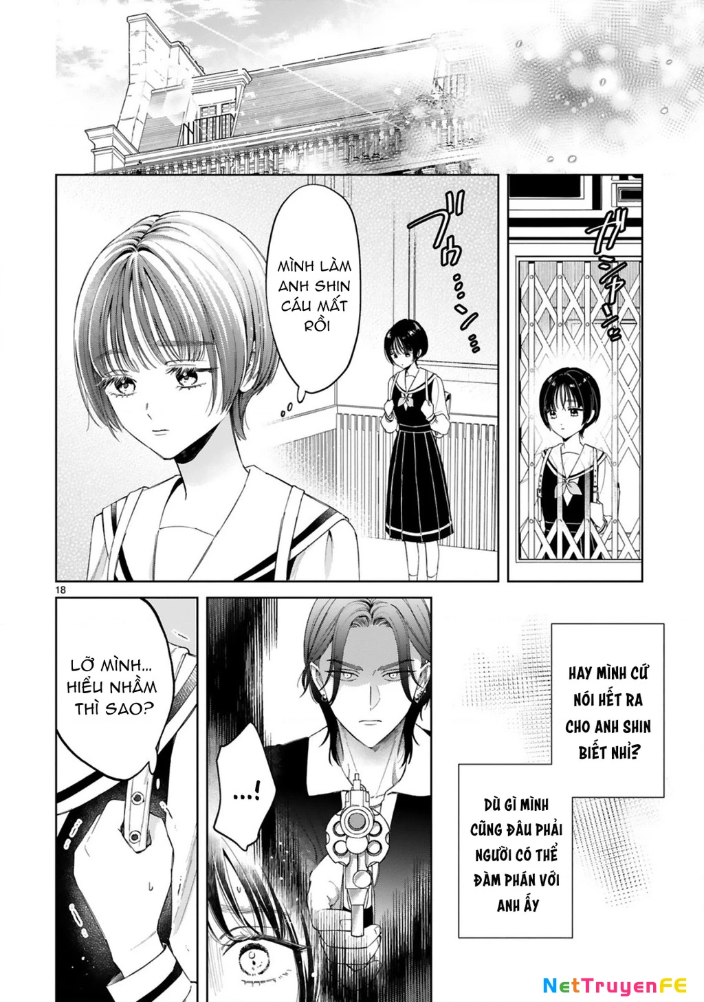 Sewayaki Mafia To Hakkou Shoujo Chapter 10 - 18