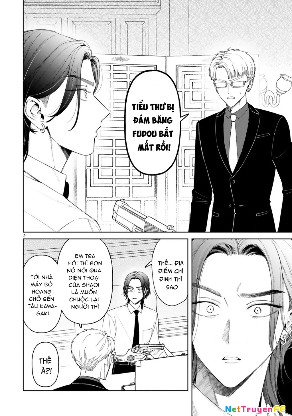 Sewayaki Mafia To Hakkou Shoujo Chapter 11 - 3