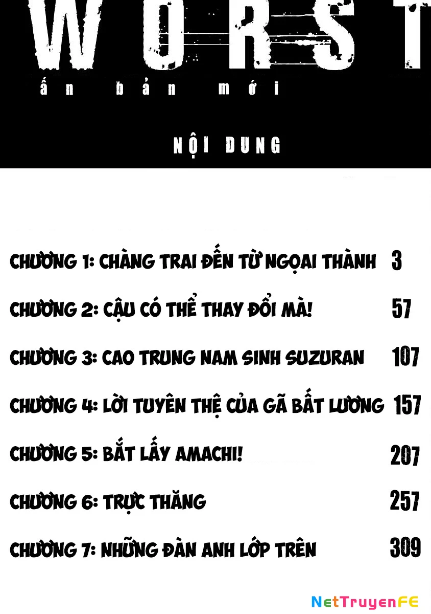 Worst Ấn Bản Mới Chapter 1 - 3