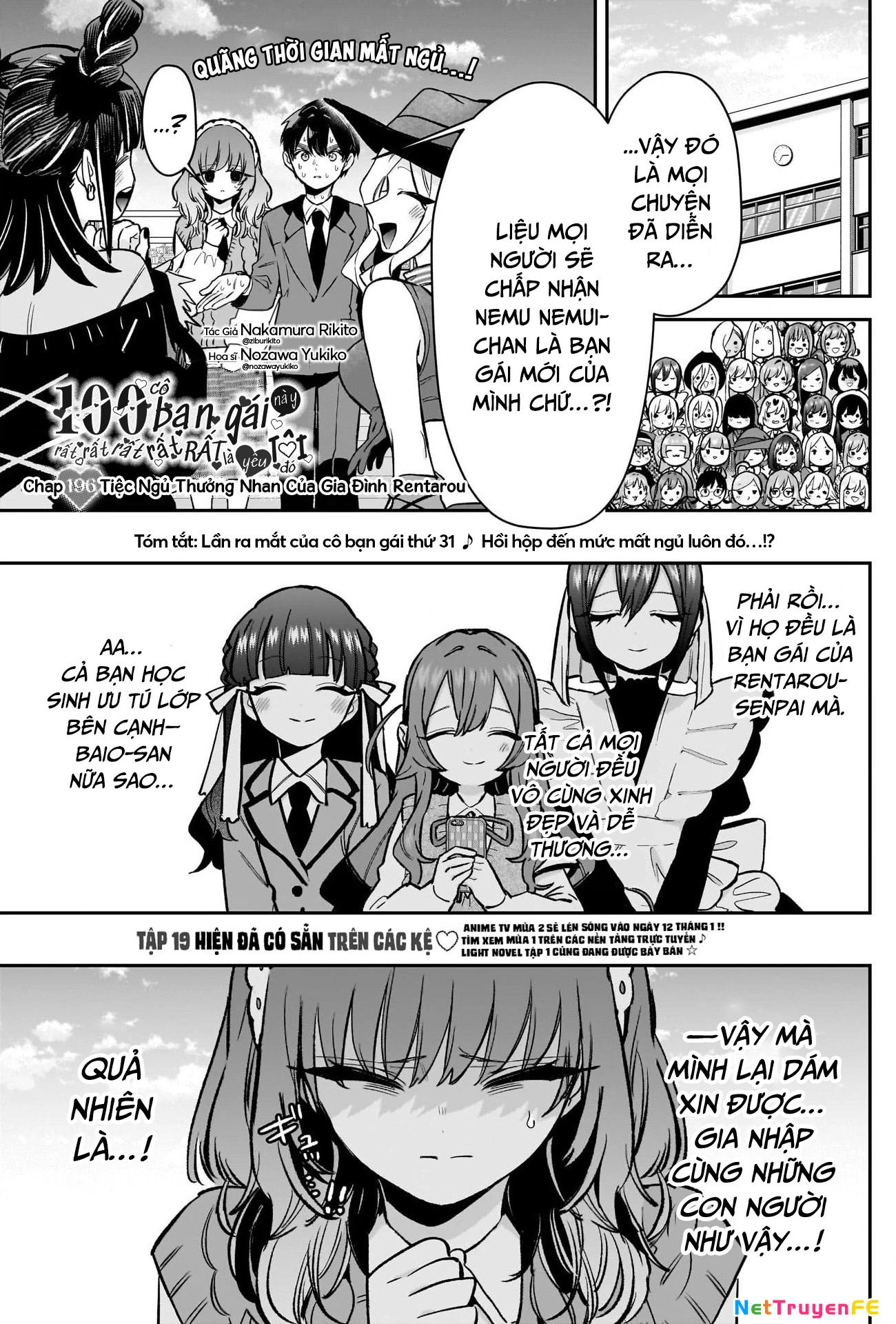 Kimi No Koto Ga Dai Dai Dai Dai Daisuki Na 100-Ri No Kanojo Chapter 196 - 2