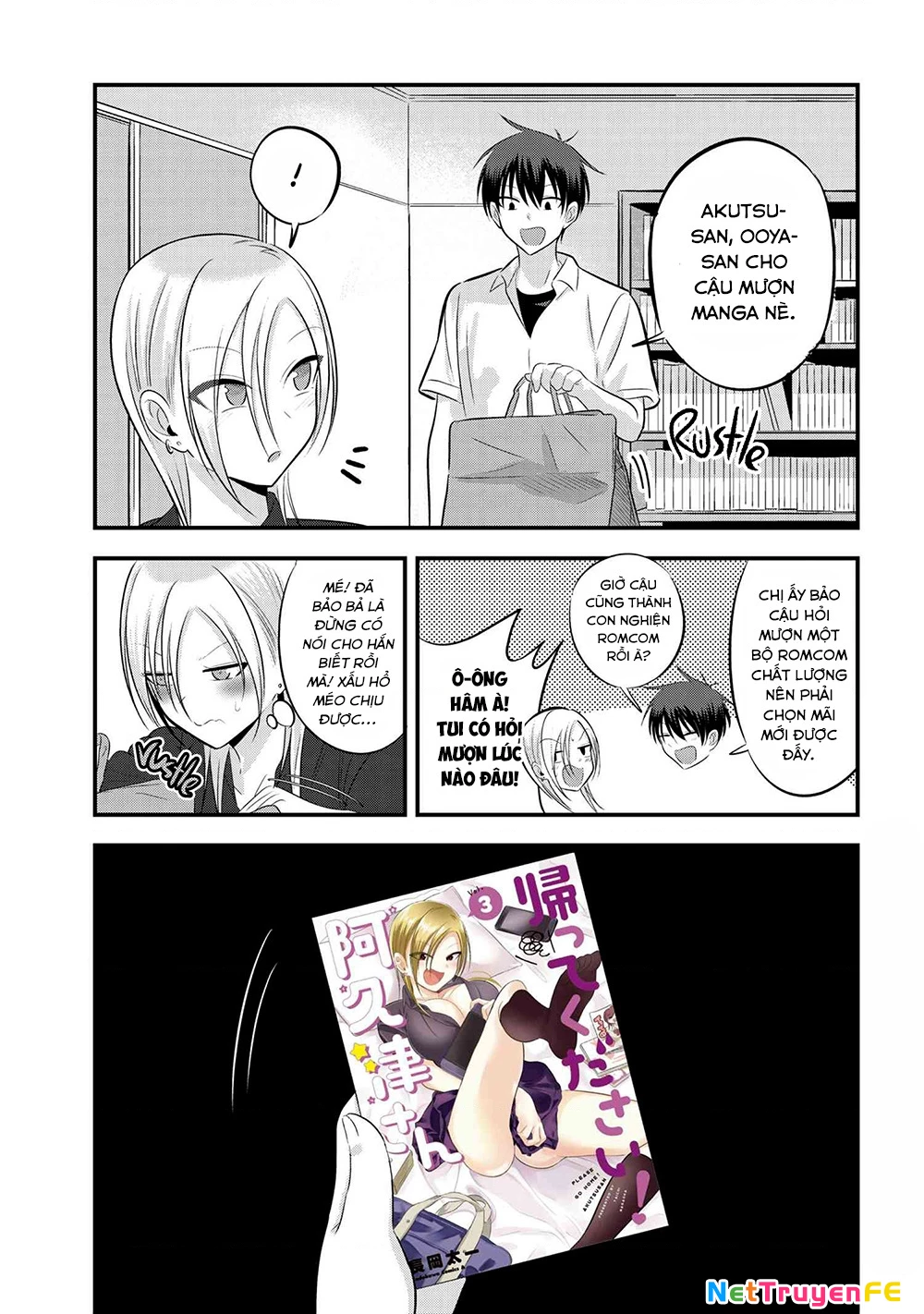 Please Go Home, Akutsu-San! Chapter 69.4 - 2