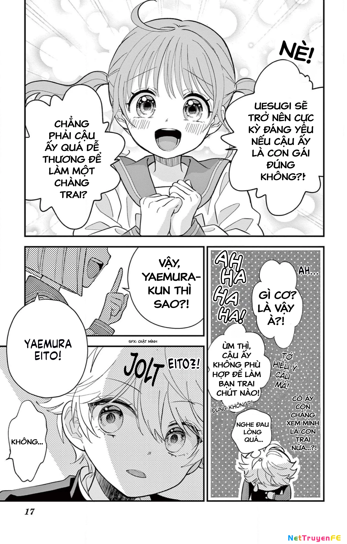 Uesugi-kun wa Onnanoko wo Yametai Chapter 1 - 17