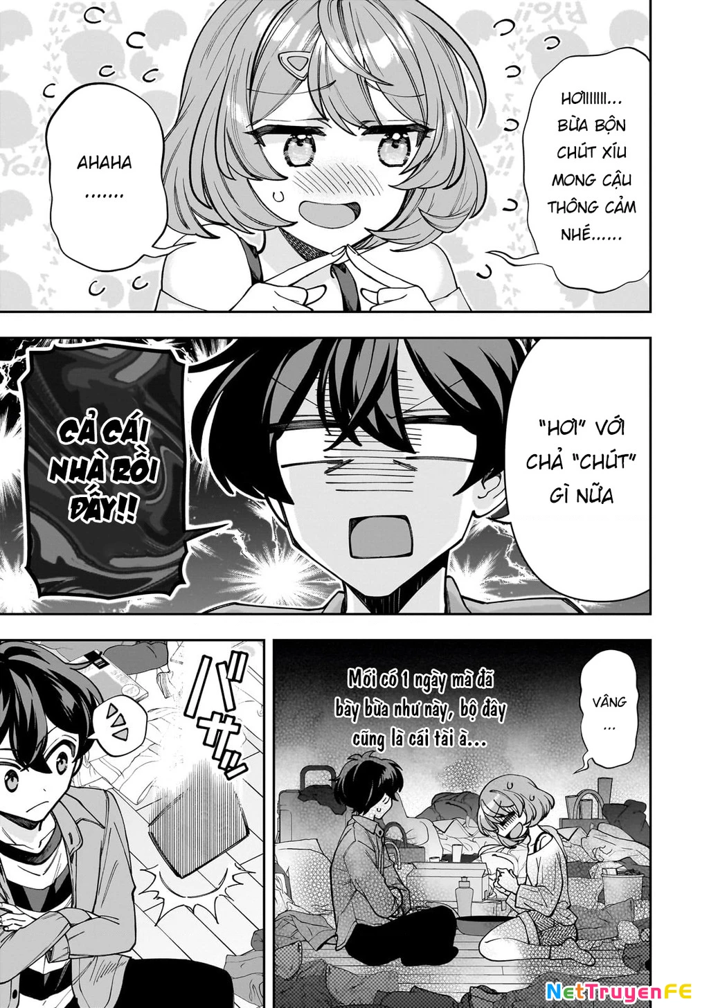 Net no "Oshi" to Real no "Oshi" ga Tonari ni Hikkoshite Kita Chapter 3 - 3