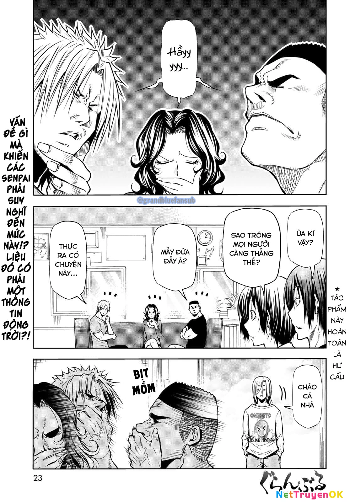 Grand Blue - Cô Gái Thích Lặn - Trang 1