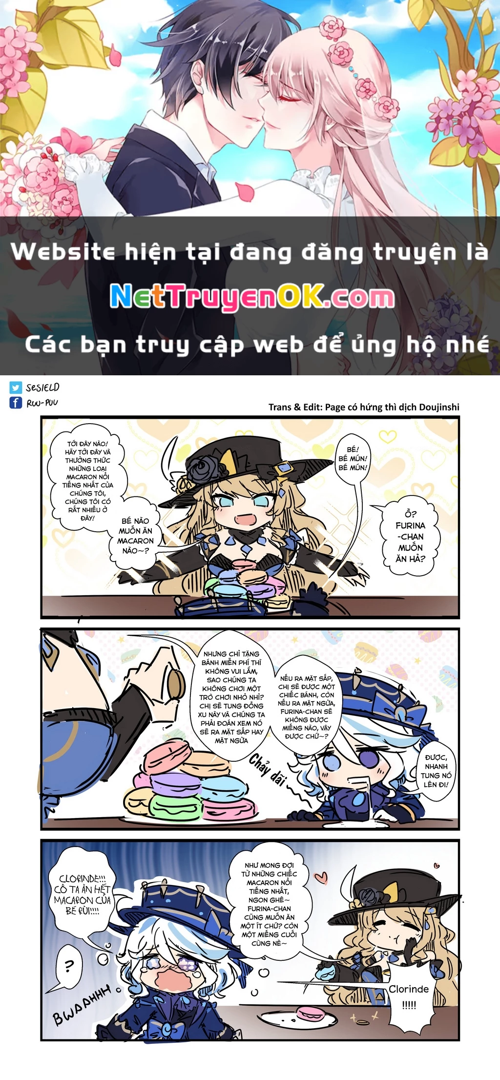 Tuyển tập truyện dịch của Page có hứng thì dịch Doujinshi Chapter 30 - 1