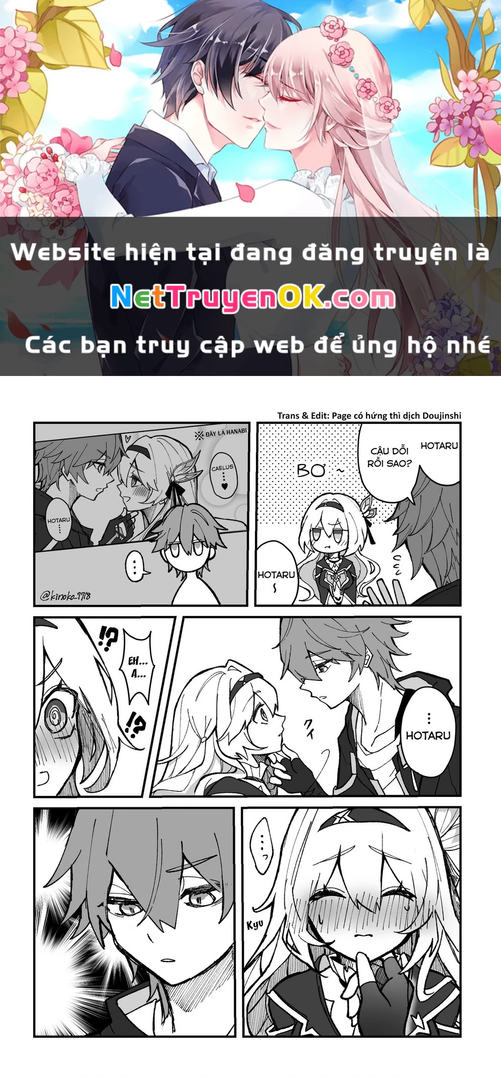 Tuyển tập truyện dịch của Page có hứng thì dịch Doujinshi Chapter 58 - 1