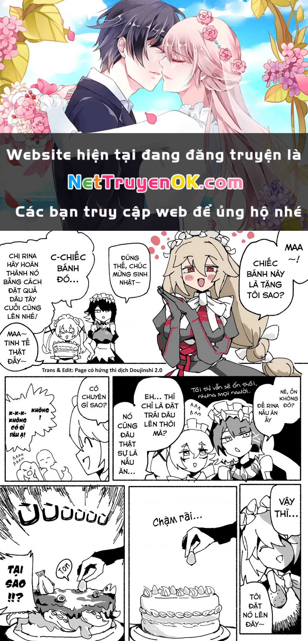 Tuyển tập truyện dịch của Page có hứng thì dịch Doujinshi Chapter 285 - 1