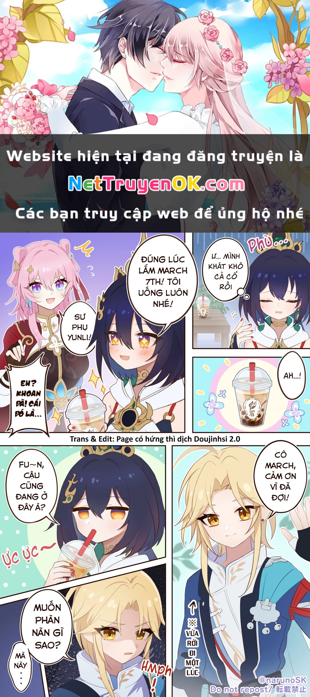 Tuyển tập truyện dịch của Page có hứng thì dịch Doujinshi Chapter 291 - 1