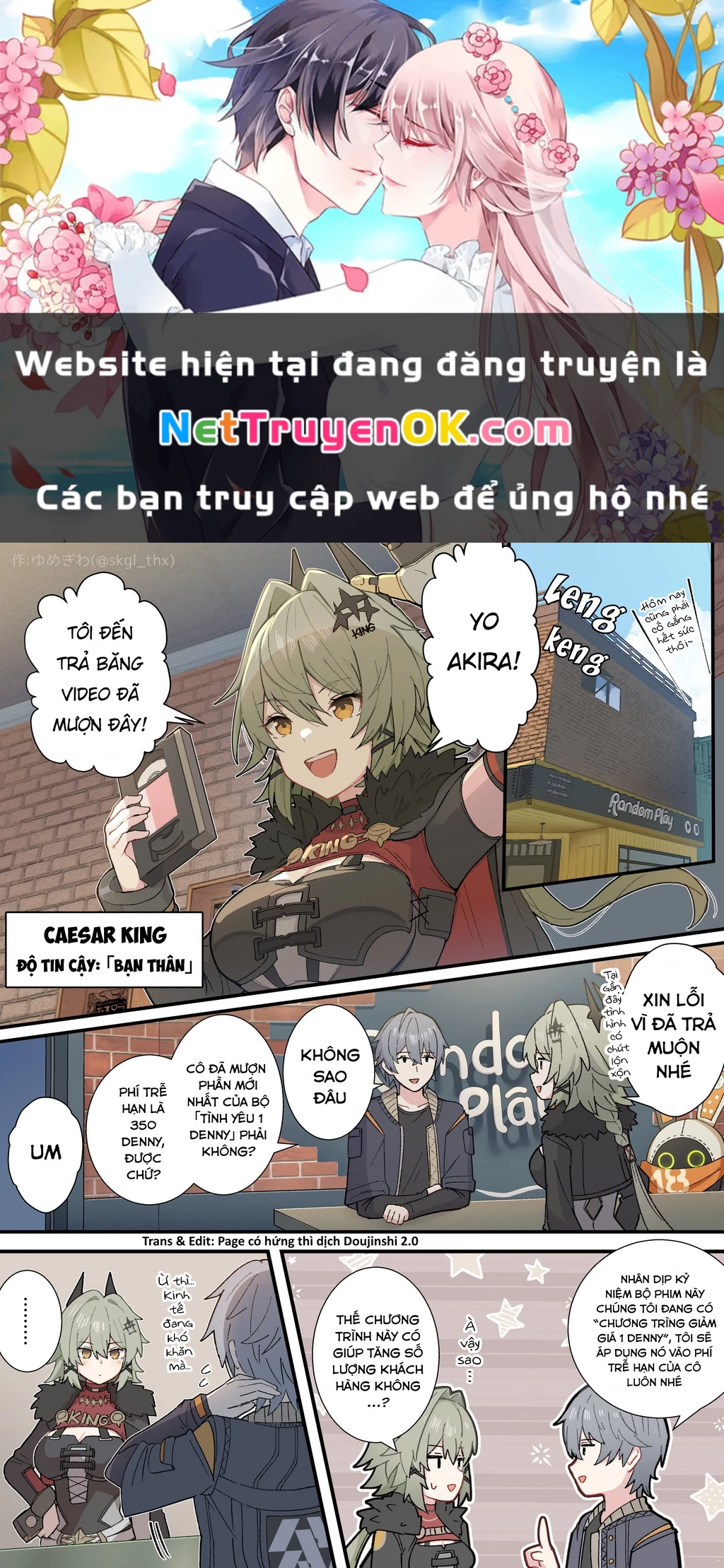 Tuyển tập truyện dịch của Page có hứng thì dịch Doujinshi Chapter 330 - 1