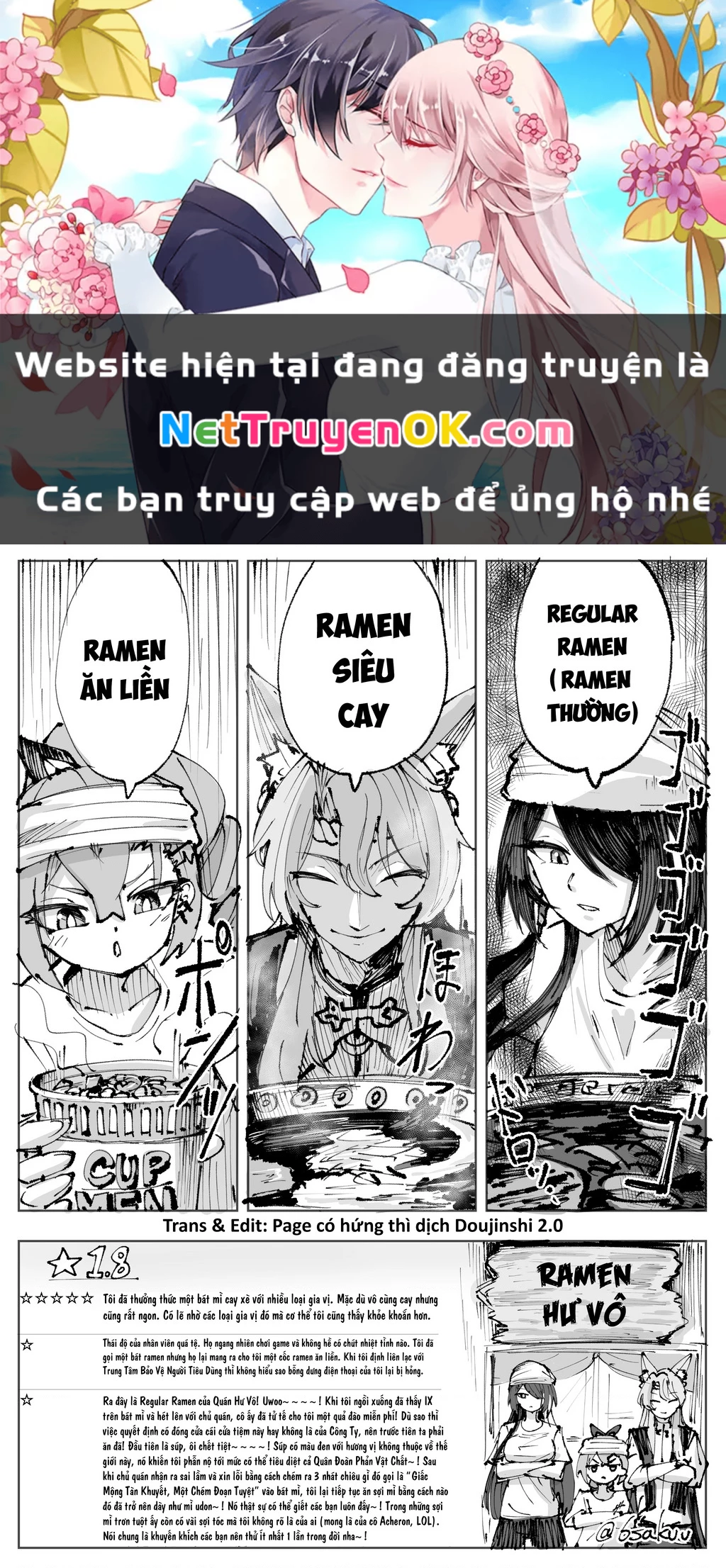 Tuyển tập truyện dịch của Page có hứng thì dịch Doujinshi Chapter 413 - 1