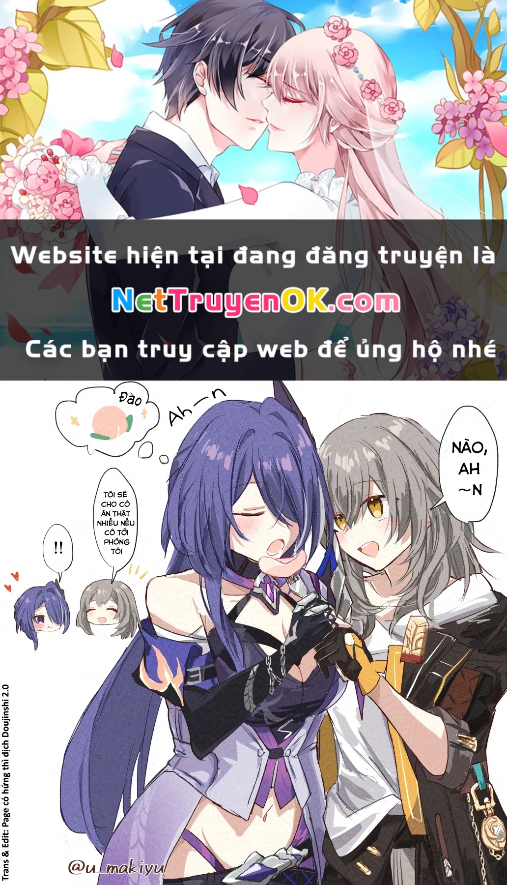 Tuyển tập truyện dịch của Page có hứng thì dịch Doujinshi Chapter 414 - 1