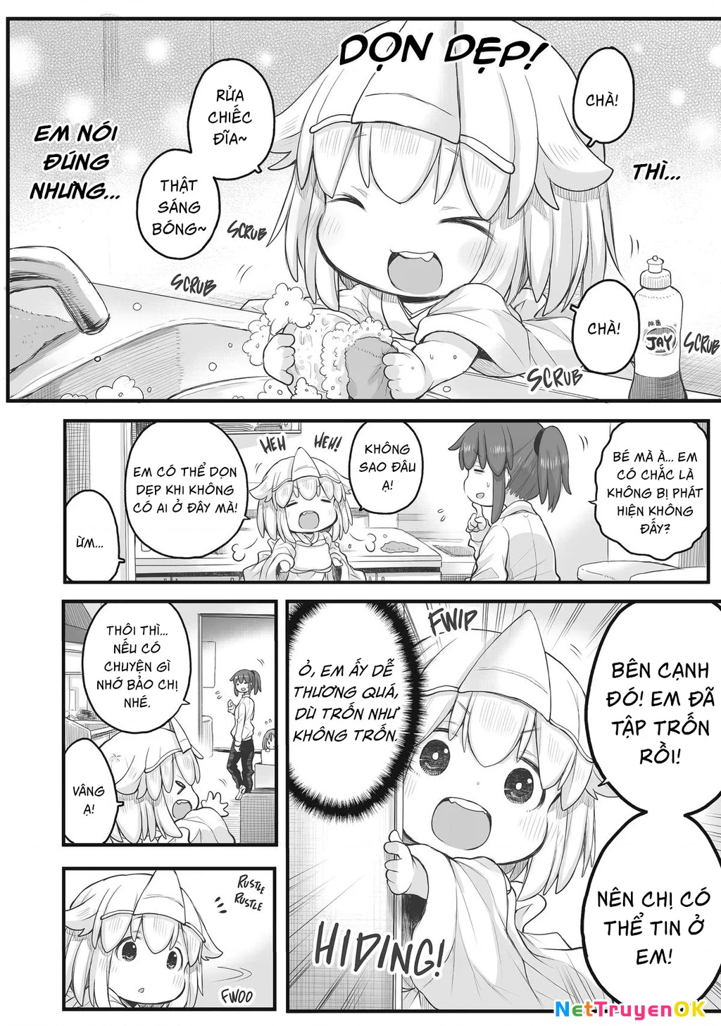 Miss Shachiku and the Little Baby Ghost Chapter 80 - 3