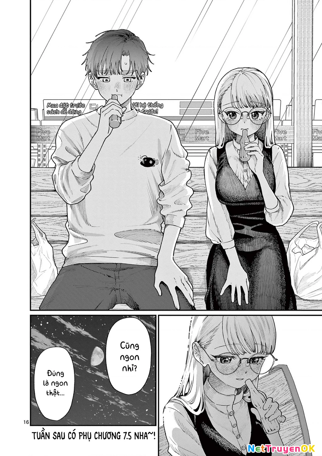 Tình yêu màu Lam nhà Wakaba Chapter 7 - 16