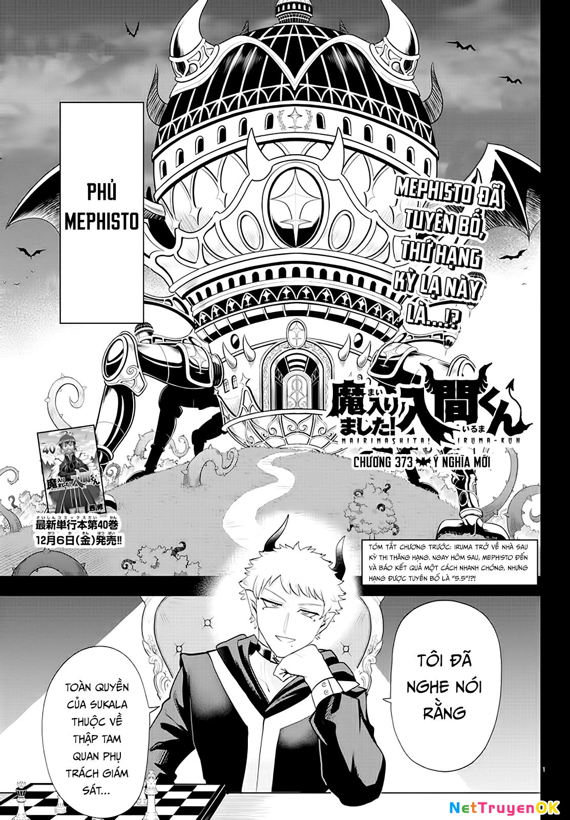 Chào Mừng Cậu Đến Trường Iruma-Kun Chapter 373 - 2