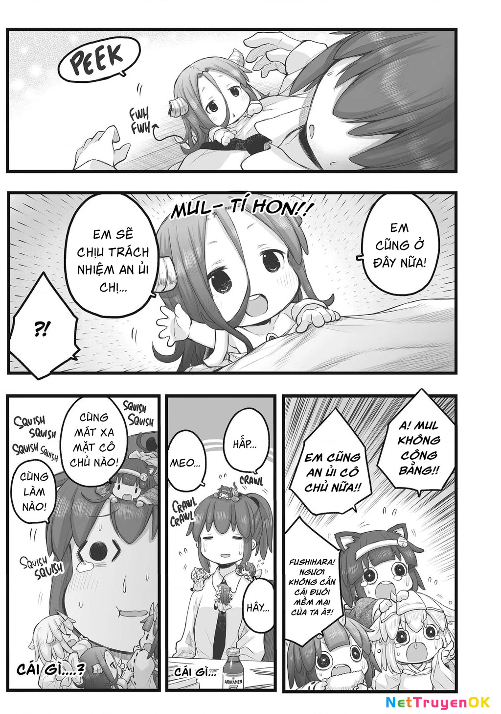 Miss Shachiku and the Little Baby Ghost Chapter 81 - 4