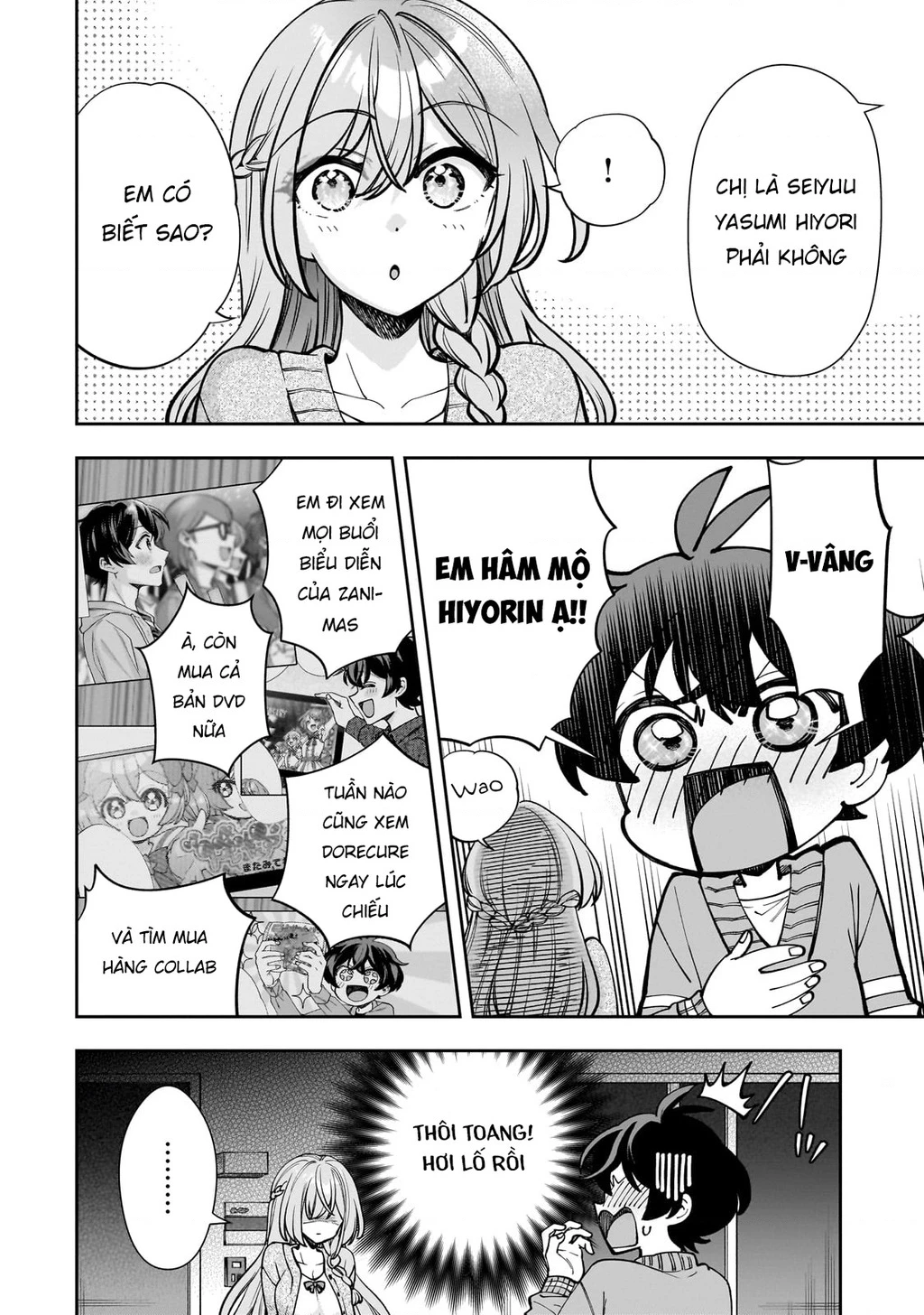 Net no "Oshi" to Real no "Oshi" ga Tonari ni Hikkoshite Kita Chapter 6 - 4