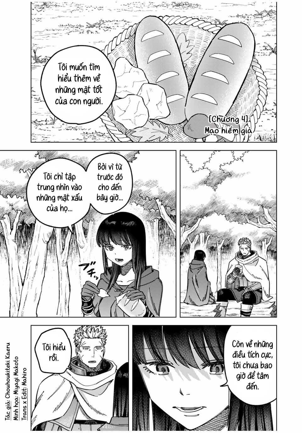 The Witch and the Mercenary Chapter 4 - 6