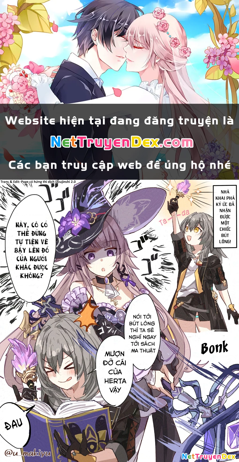 Tuyển tập truyện dịch của Page có hứng thì dịch Doujinshi Chapter 443 - 1