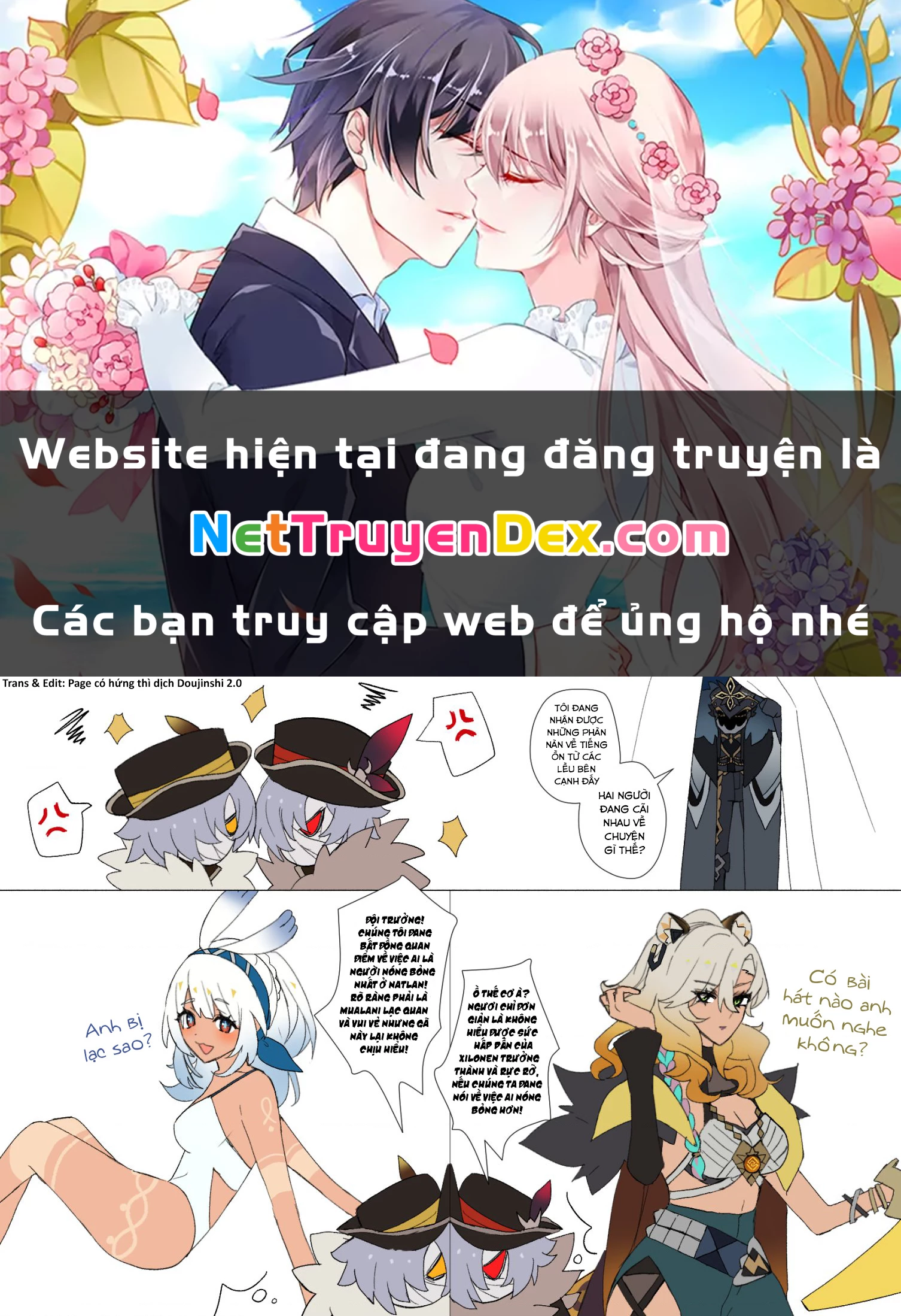 Tuyển tập truyện dịch của Page có hứng thì dịch Doujinshi Chapter 444 - 1