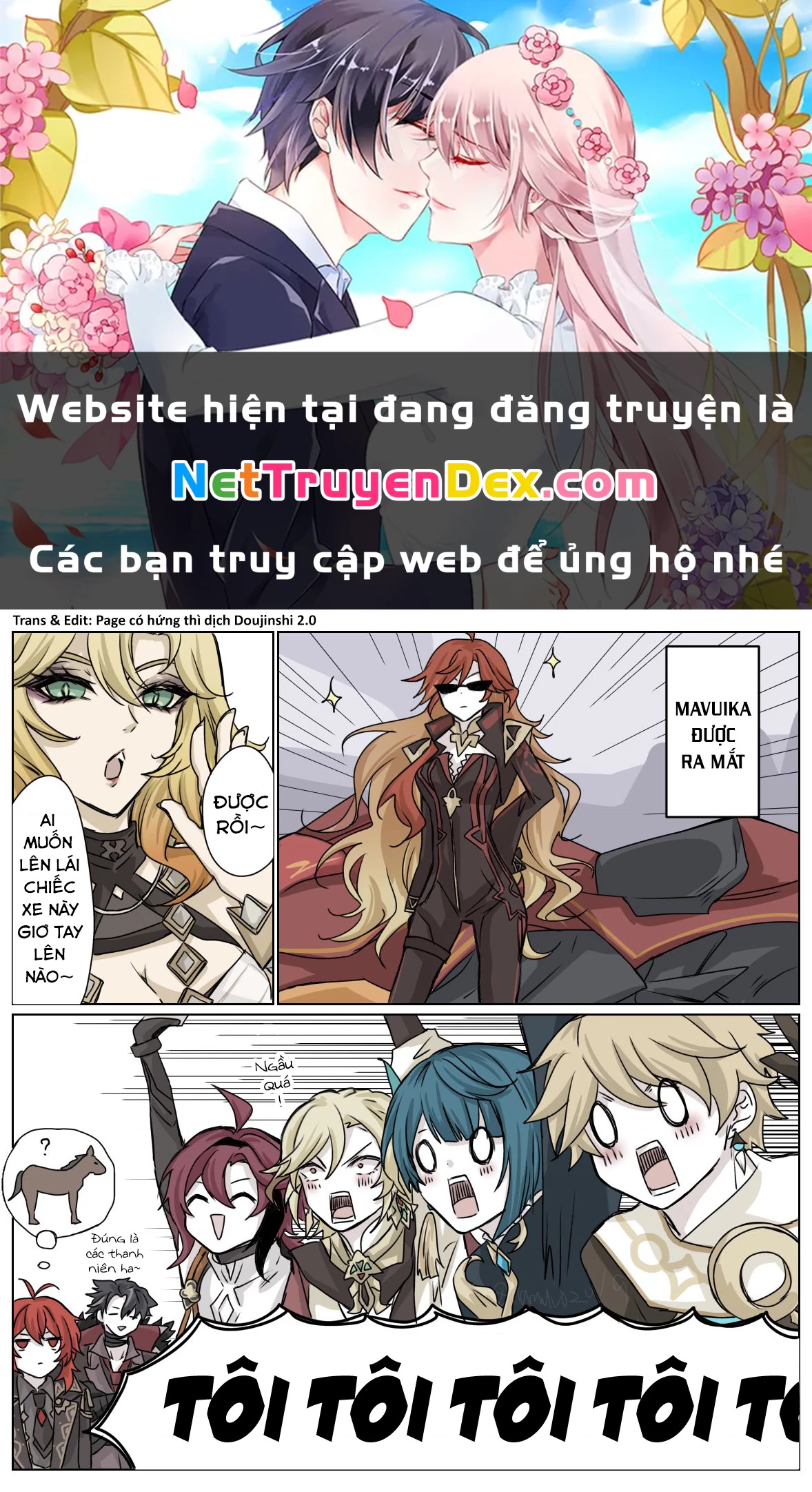 Tuyển tập truyện dịch của Page có hứng thì dịch Doujinshi Chapter 446 - 1