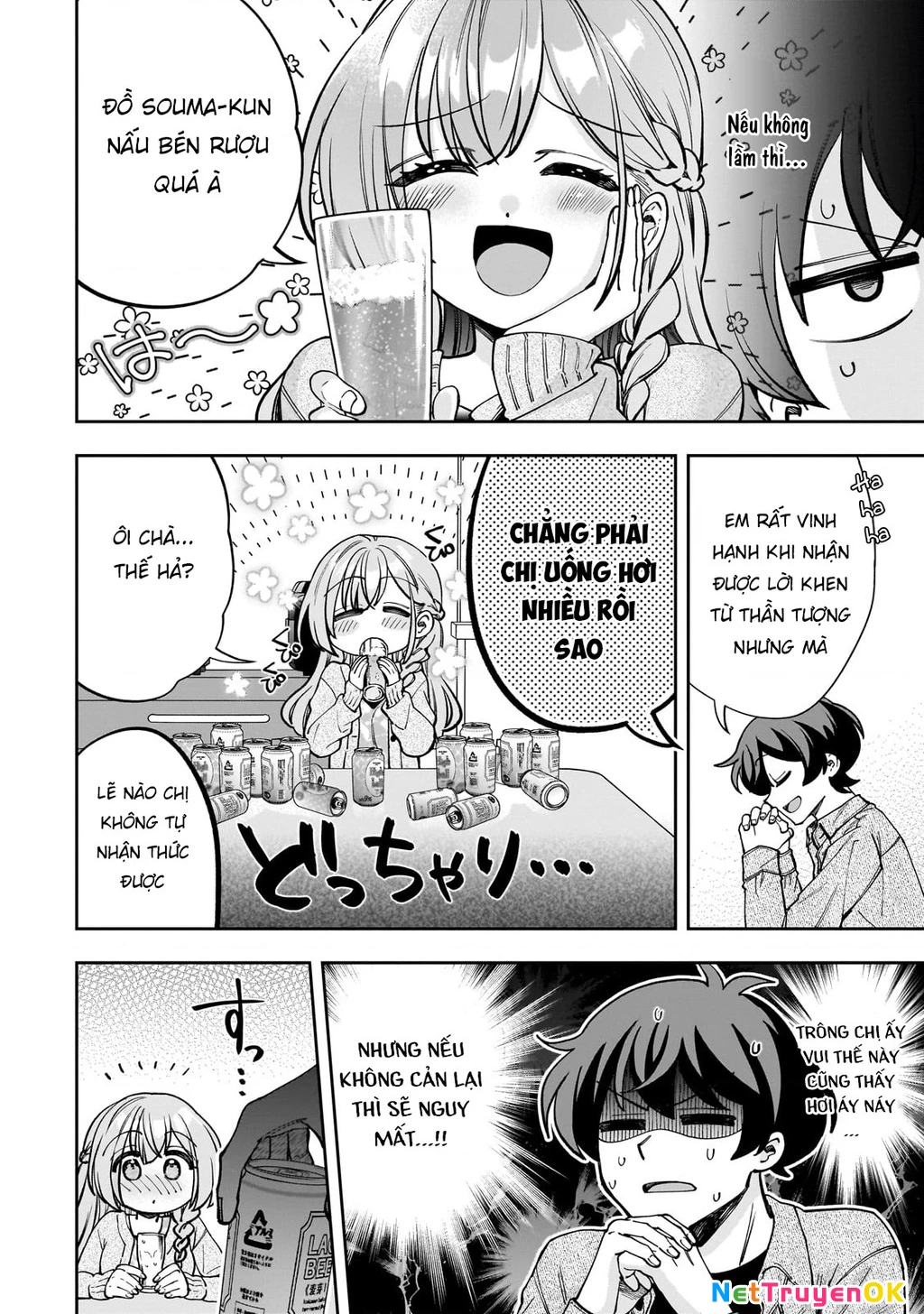 Net no "Oshi" to Real no "Oshi" ga Tonari ni Hikkoshite Kita Chapter 7 - 2