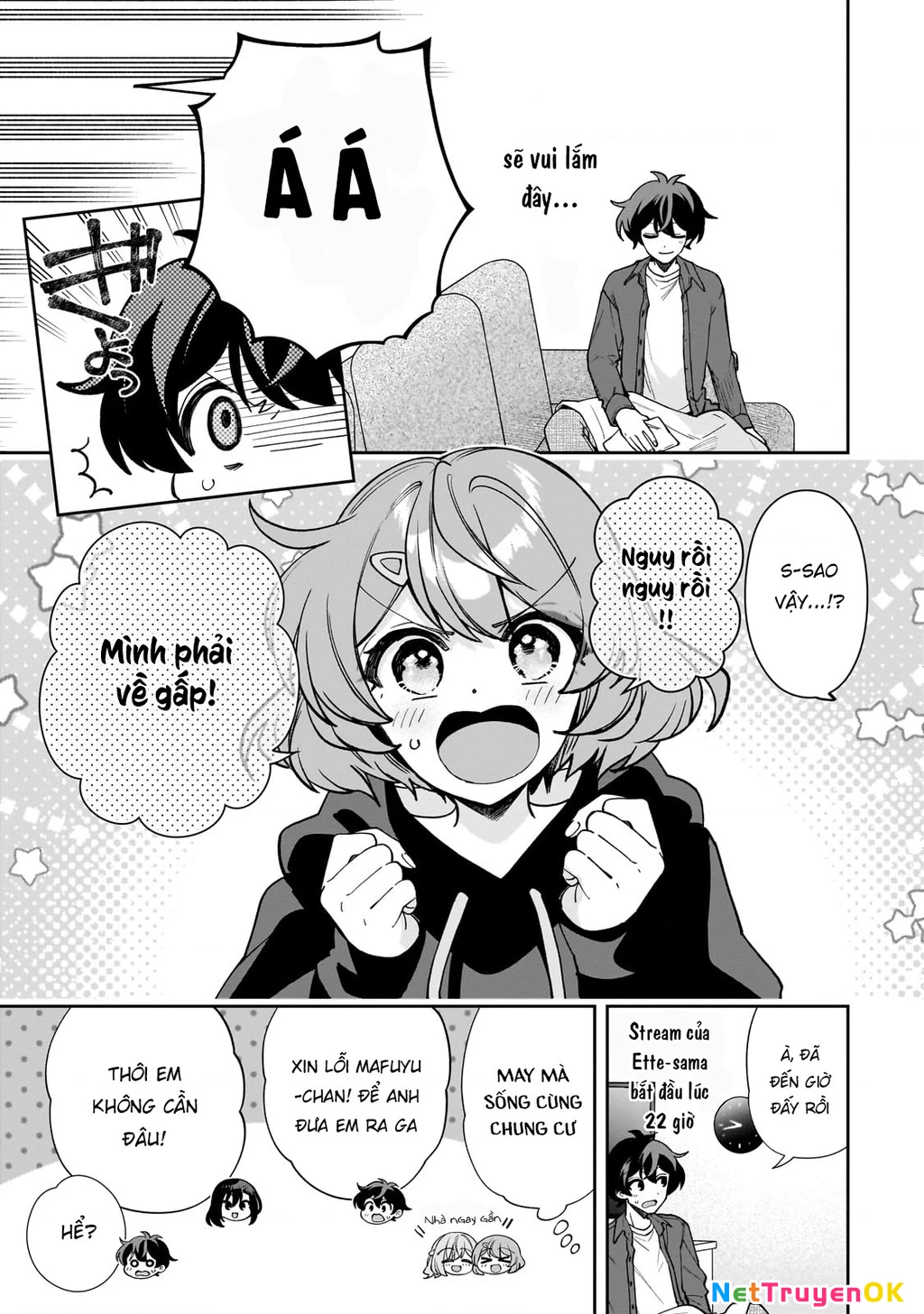 Net no "Oshi" to Real no "Oshi" ga Tonari ni Hikkoshite Kita Chapter 9 - 10