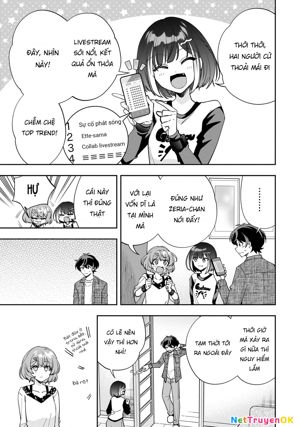 Net no "Oshi" to Real no "Oshi" ga Tonari ni Hikkoshite Kita Chapter 13 - 9