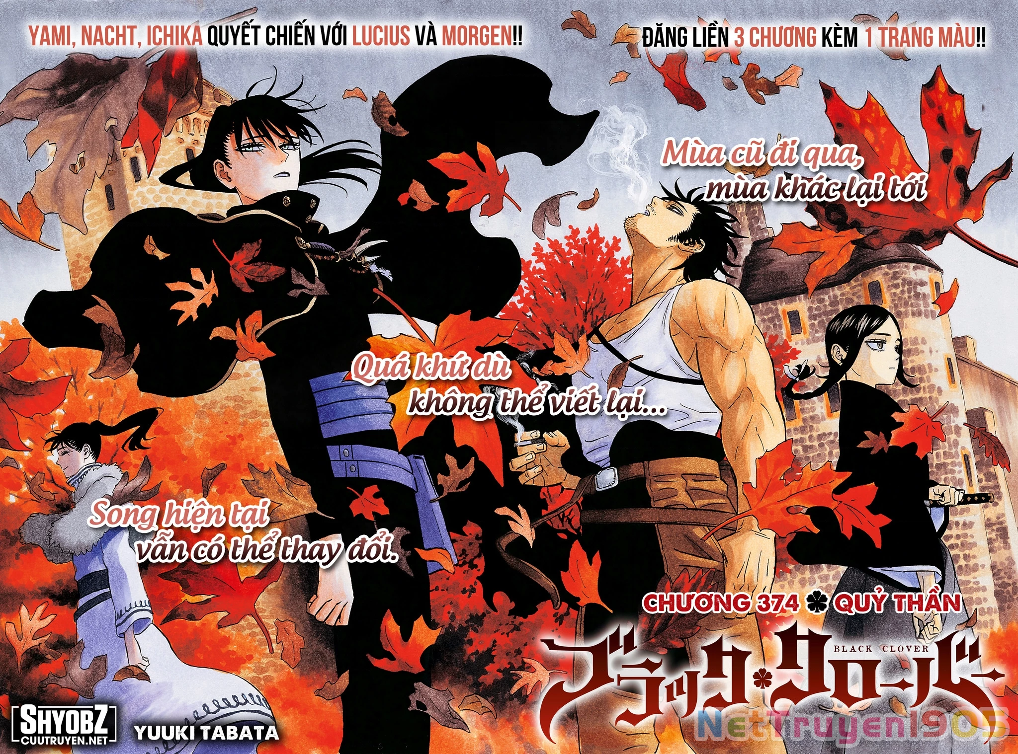 Black Clover - Thế Giới Phép Thuật Chapter 374 - 3