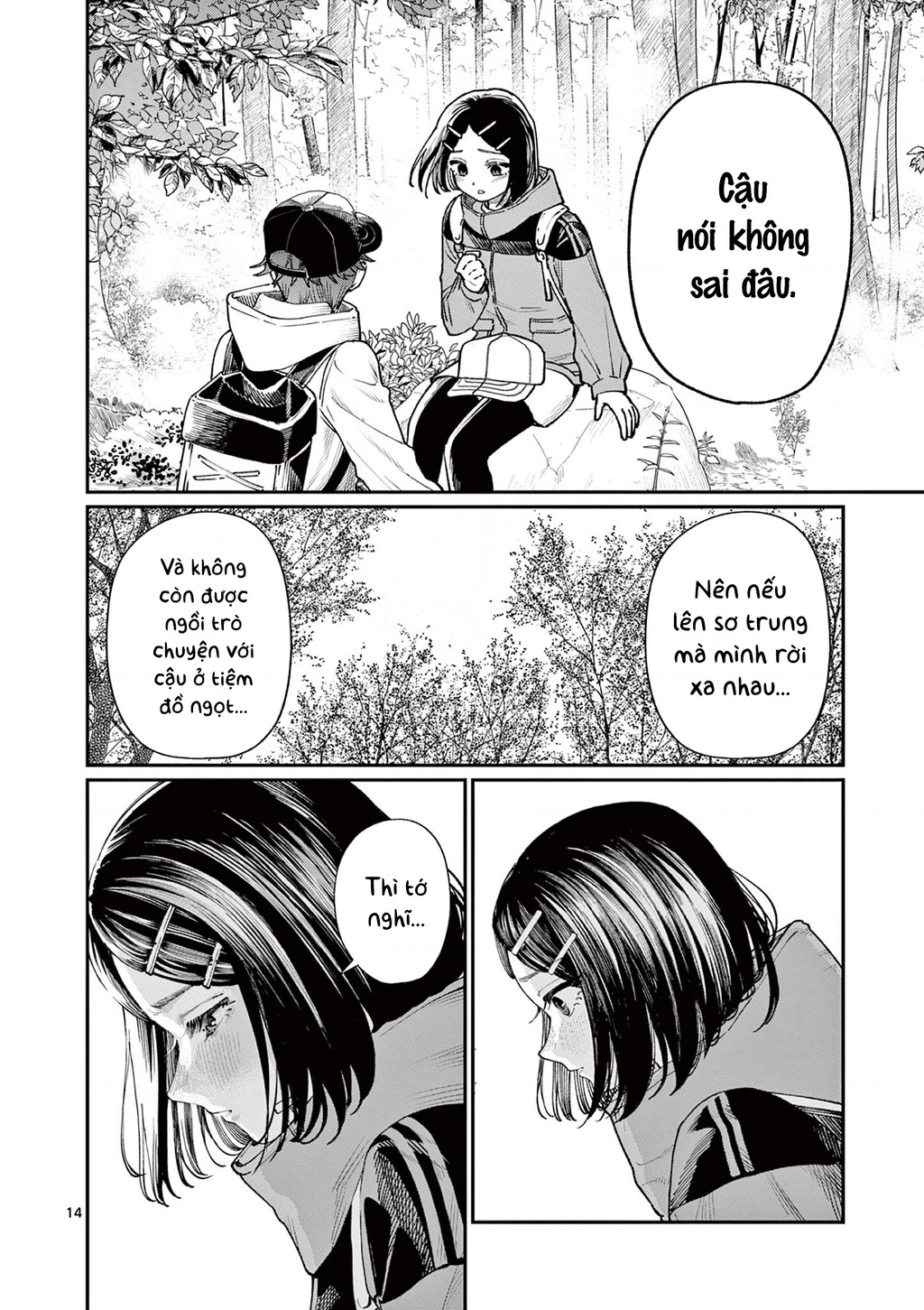 Tình yêu màu Lam nhà Wakaba Chapter 9 - 14