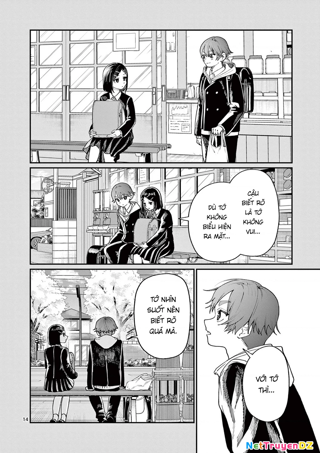 Tình yêu màu Lam nhà Wakaba Chapter 10 - 14