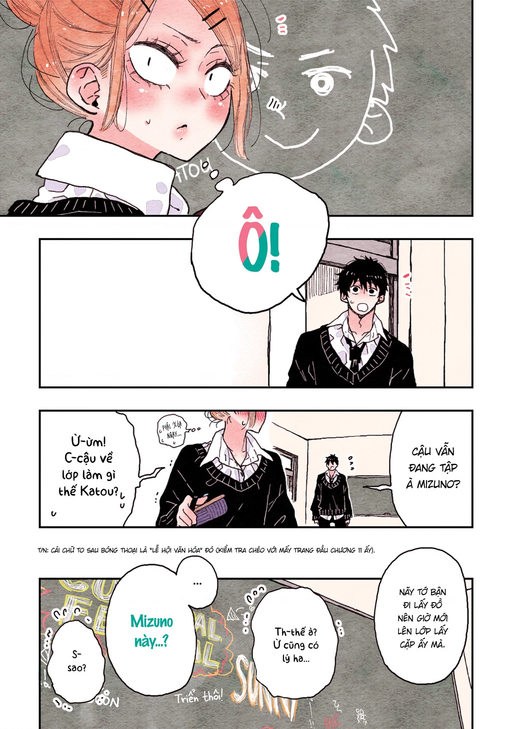 Sanpakugan-Chan Ha Tsutaetai Chapter 16 - 5