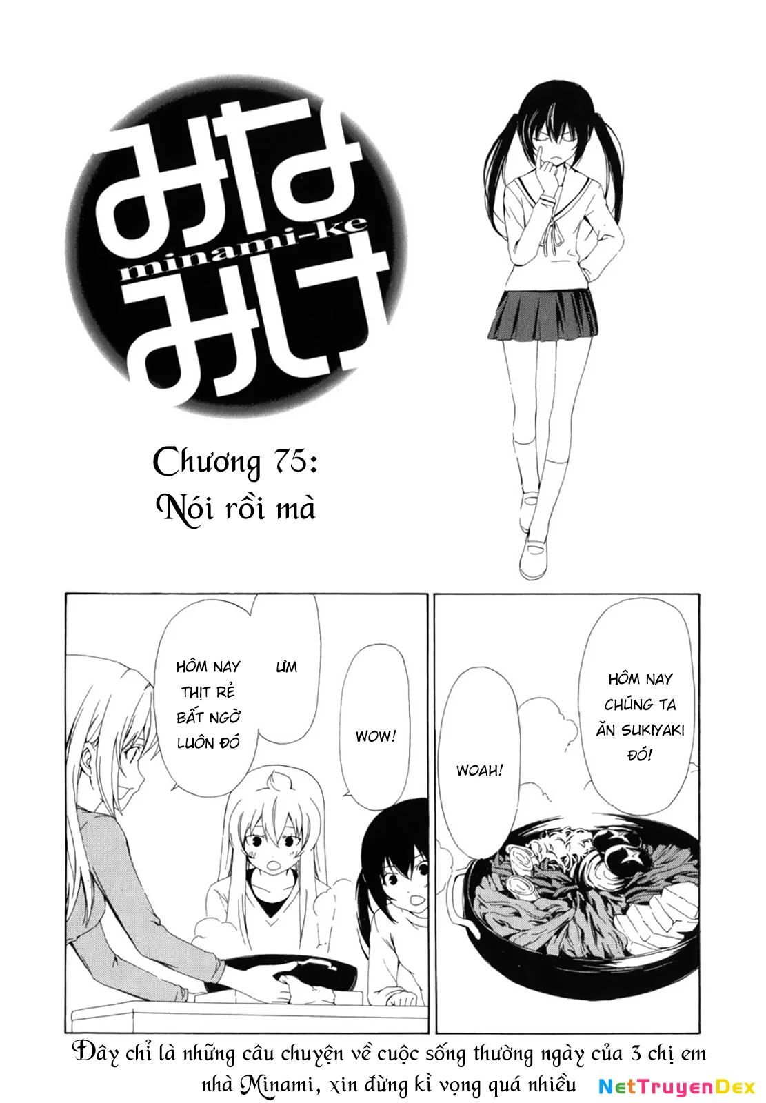 minami-ke Chapter 75 - Trang 2