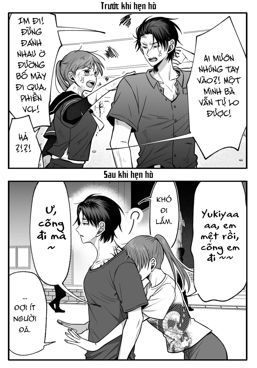 Chả là tôi thích kiểu 'gap couple' thế này Chapter 2.5 - 8