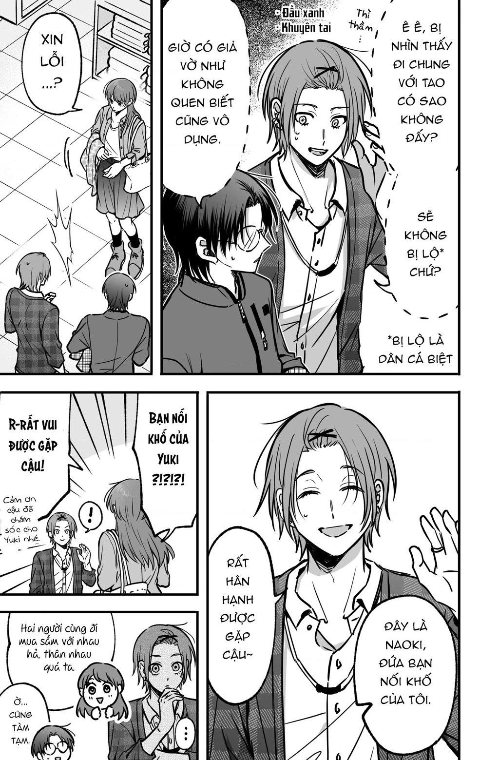 Chả là tôi thích kiểu 'gap couple' thế này Chapter 5 - 3