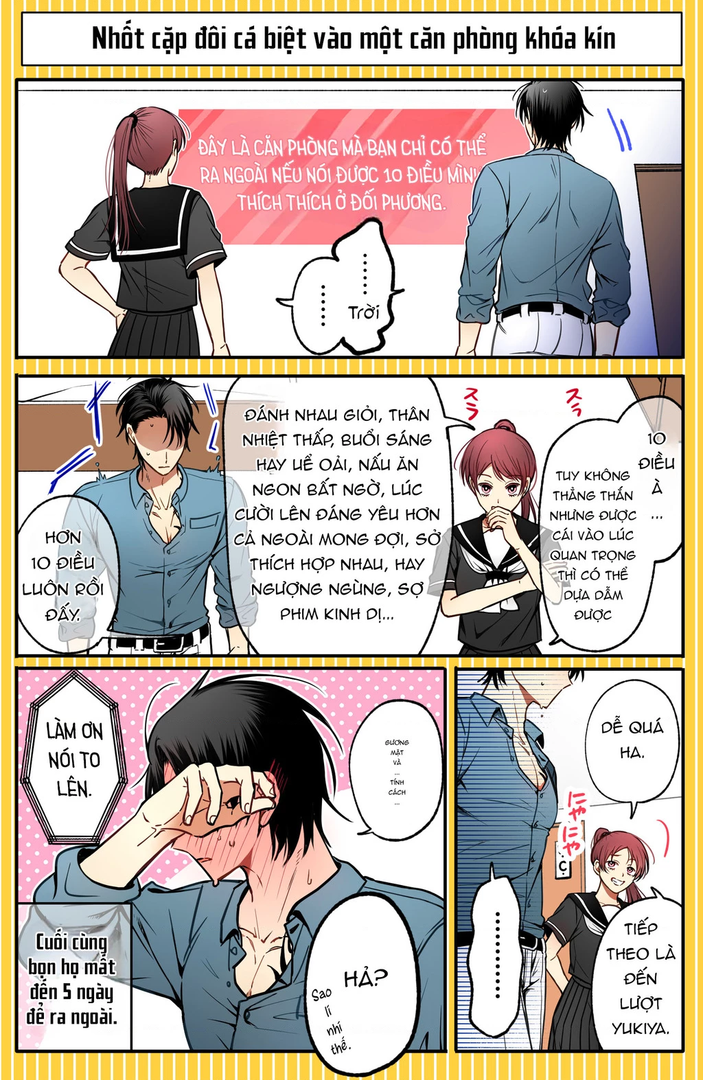 Chả là tôi thích kiểu 'gap couple' thế này Chapter 5.5 - 2