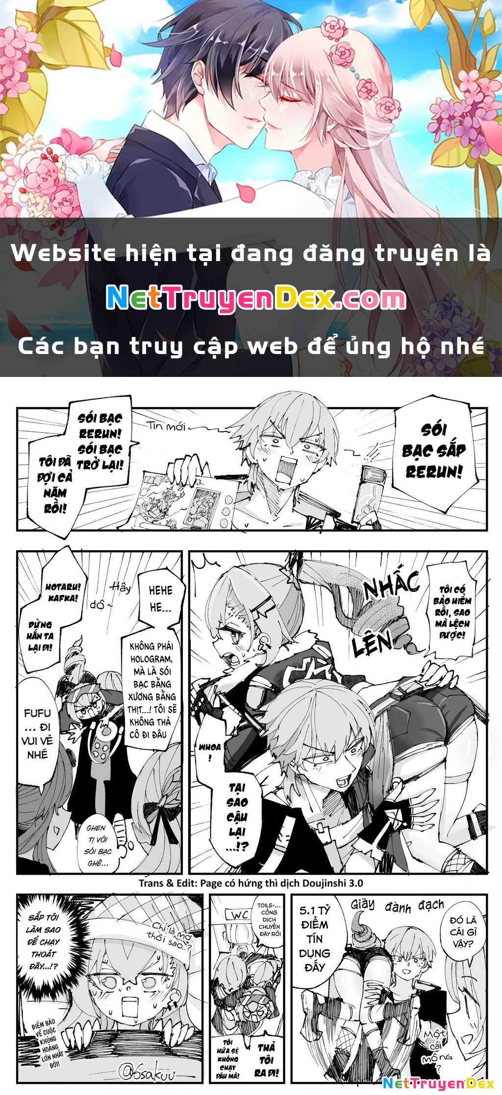 Tuyển tập truyện dịch của Page có hứng thì dịch Doujinshi Chapter 518 - 1