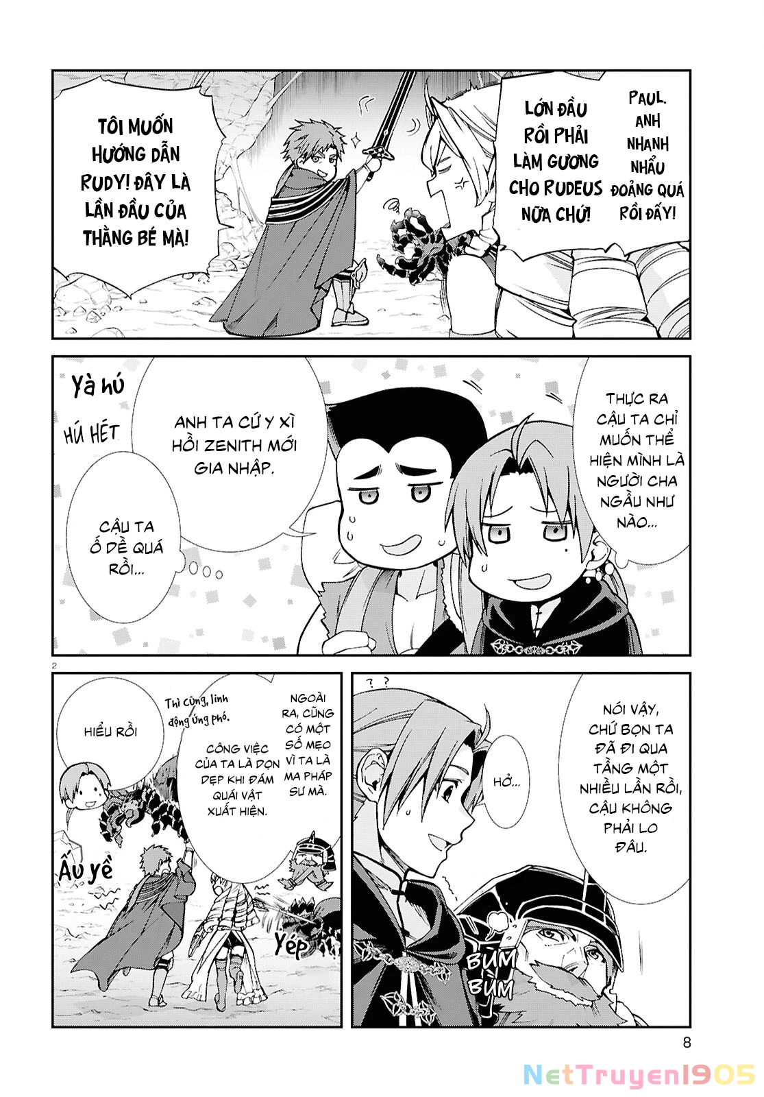 Chuyển Sinh Không Nghề Nghiệp: Tôi Sẽ Cố Gắng Hết Sức Nếu Tôi Đến Thế Giới Khác Chapter 102 - 7