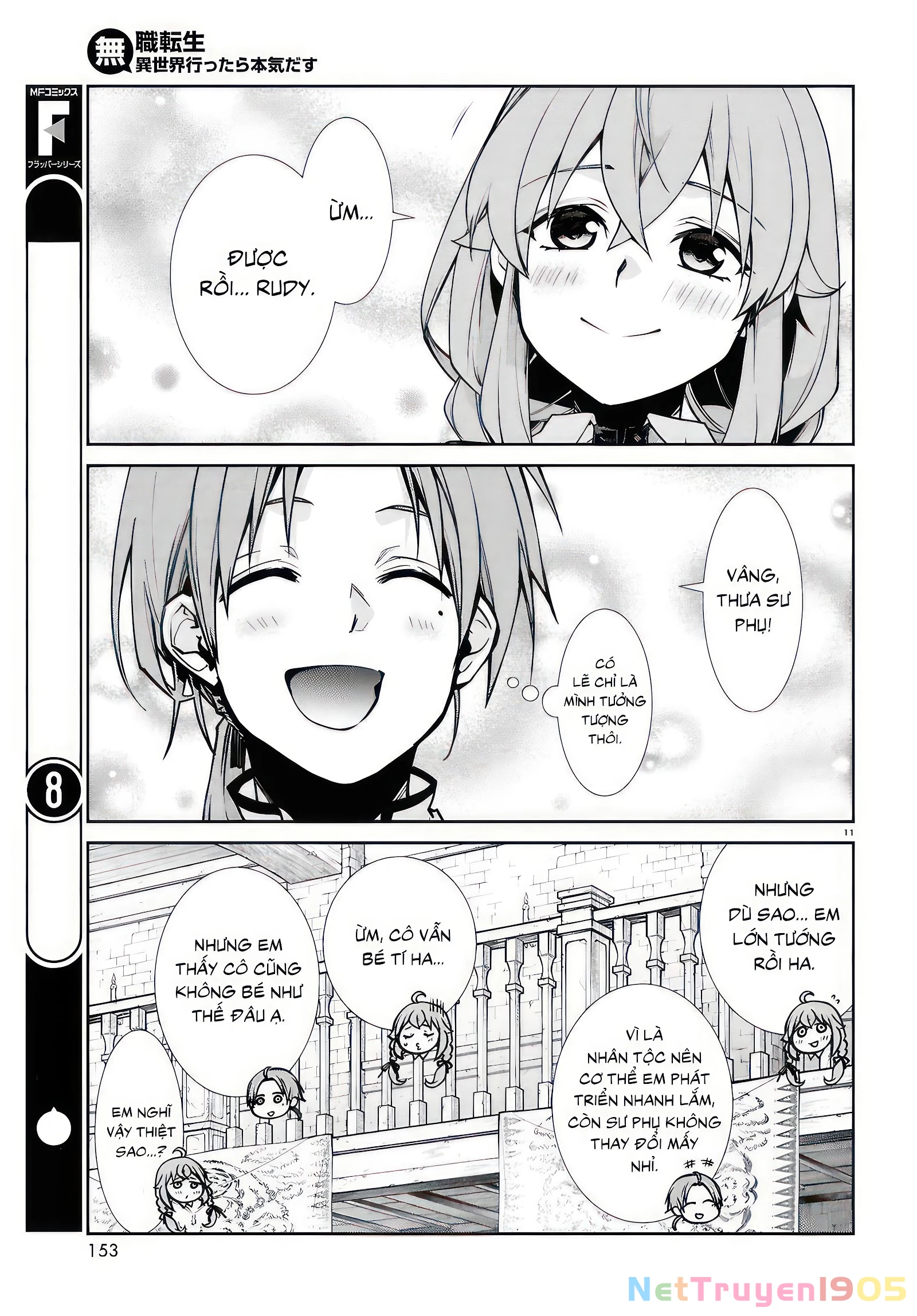 Chuyển Sinh Không Nghề Nghiệp: Tôi Sẽ Cố Gắng Hết Sức Nếu Tôi Đến Thế Giới Khác Chapter 104 - 12