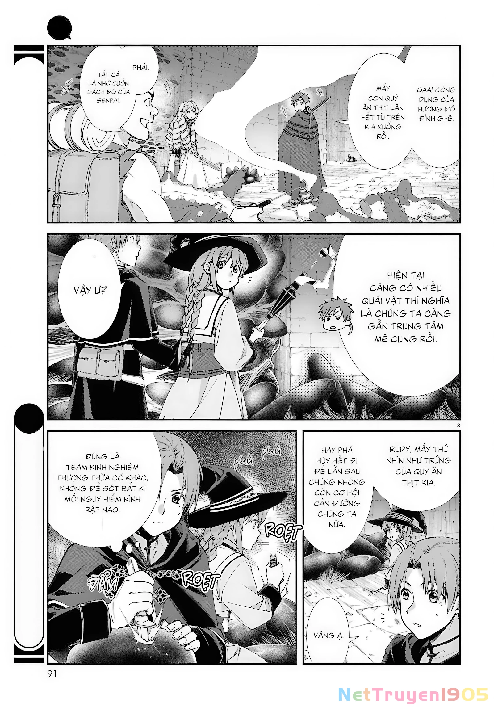 Chuyển Sinh Không Nghề Nghiệp: Tôi Sẽ Cố Gắng Hết Sức Nếu Tôi Đến Thế Giới Khác Chapter 106 - 4