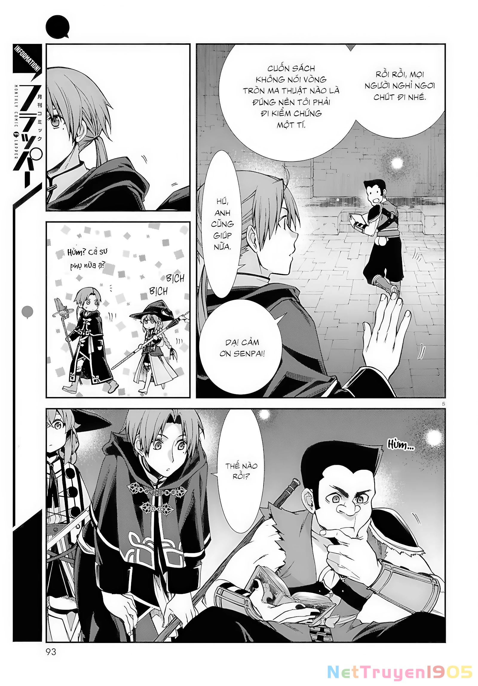 Chuyển Sinh Không Nghề Nghiệp: Tôi Sẽ Cố Gắng Hết Sức Nếu Tôi Đến Thế Giới Khác Chapter 106 - 6