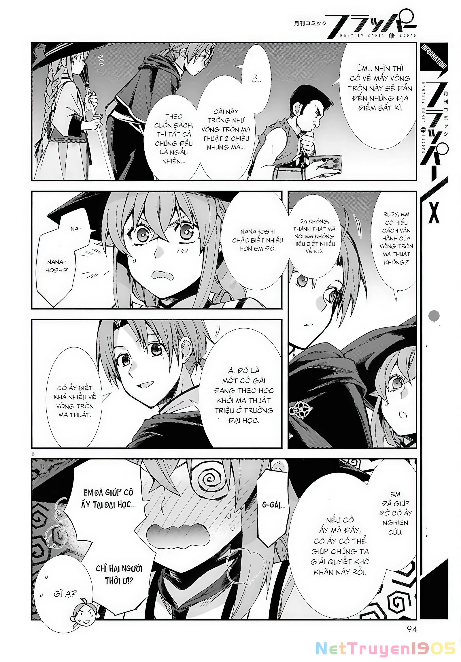 Chuyển Sinh Không Nghề Nghiệp: Tôi Sẽ Cố Gắng Hết Sức Nếu Tôi Đến Thế Giới Khác Chapter 106 - 7