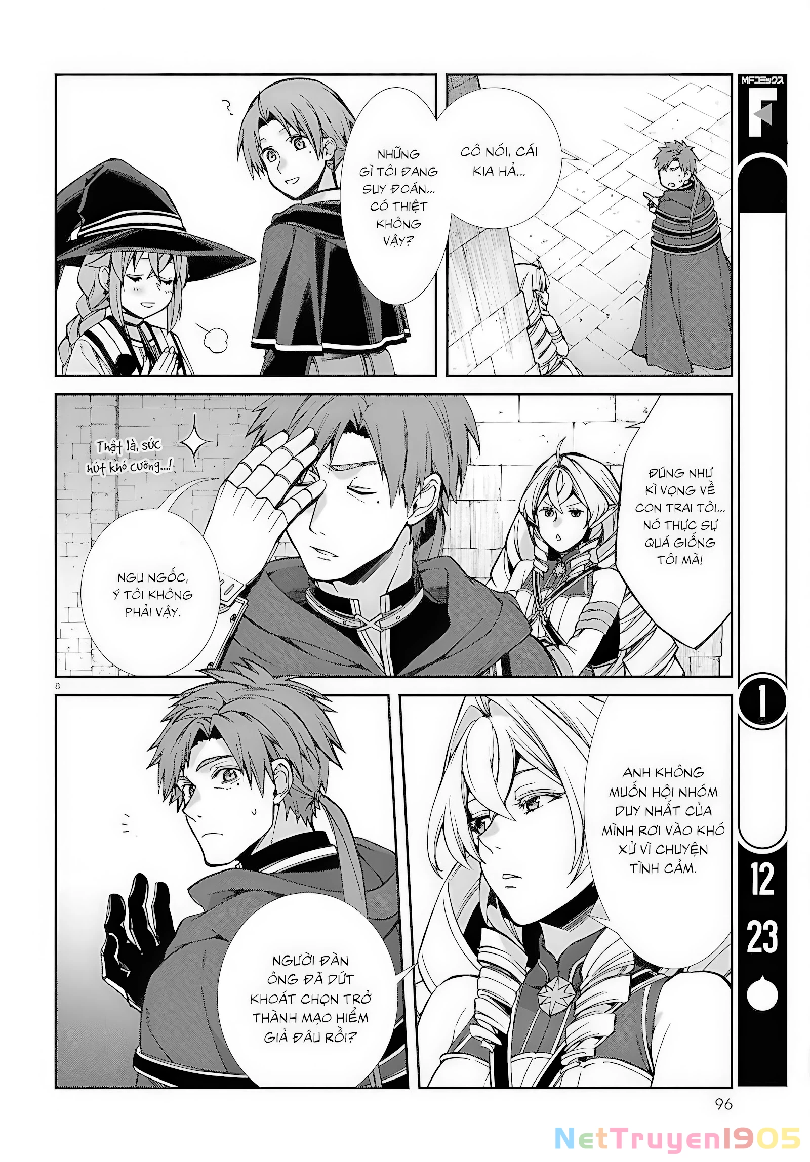 Chuyển Sinh Không Nghề Nghiệp: Tôi Sẽ Cố Gắng Hết Sức Nếu Tôi Đến Thế Giới Khác Chapter 106 - 9